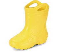 Ladeheid Children's EVA Extra Light Wellington Boots Rainy Wellies Rain Boots KL051-S (Yellow1, UK 7 UK Child = DE 24 EU)