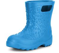 Ladeheid Children's Girl's Boy's EVA Light Wellington Boots Rainy Wellies Rain Boots LADW006 (Turquoise 6706, 10/11 UK Child)