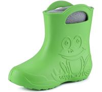 Ladeheid Children's Girl's Boy's EVA Wellington Boots Rain Shoes LA-CA-03 (Green, 11.5/12.5 UK Child)