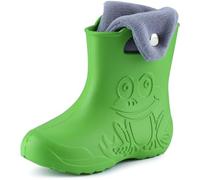 Ladeheid Children's Girl's Boy's EVA Wellington Boots Rain Shoes LA-CA-04 (Green, 11.5/12.5 UK Child)