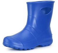 Ladeheid Girl's EVA Lightweight Wellington Boots Rainy Wellies Rain Boots LA-752 (Blue2727c (Without Insulation), 5 UK)