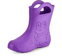 Ladeheid Girl's EVA Lightweight Wellington Boots Rainy Wellies Rain Boots LA-CA-09 (Lilla, 3.5/4.5 UK)