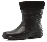 Ladeheid Girl's EVA Thermo Extra Light Wellington Boots Rainy Wellies Rain Boots LA-800-2017 (Black, 4.5 UK)