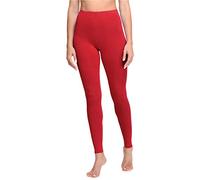 Ladeheid Ladies Long Leggings LA40-133 (Red, S)