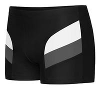 Ladeheid Men's Swimming Shorts Bathing Shorts Swimming Trunks LA40-168 (174-Black, XXXXL)