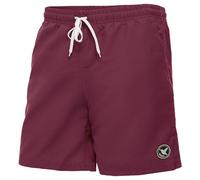 Ladeheid Men's Swimming Shorts LA40-129 (Burgundy, 5XL)