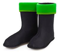 Ladeheid Warming Insert for Children's EVA Extra Light Wellington Boots Rainy Wellies Rain Boots KL045 (Green, UK 7 UK Child = DE 24 EU)