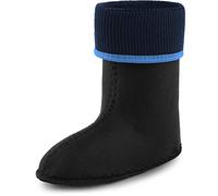 Ladeheid Warming Insert for Children's Girl's Boy's EVA Extra Light Wellington Boots Rainy Wellies Rain Boots KL058 (Blue, 1 UK)