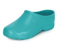 Ladeheid Women's and Men's EVA Clogs LADW001 (Turquoise 6706, 10.5 UK)