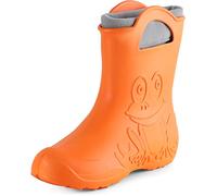 Ladeheid Women's EVA Lightweight Wellington Boots Rainy Wellies Rain Boots LA-CA-09 (Orange (151c), 5/6 UK)