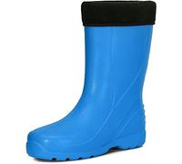 Ladeheid Women's EVA Thermo Extra Light Wellington Boots Rainy Wellies Rain Boots LADW002 (Turquoise 6706, 3.5 UK)