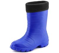 Ladeheid Women's EVA Thermo Extra Light Wellington Boots Rainy Wellies Rain Boots LALMG879 (Cornflower/Black, 3.5 UK)