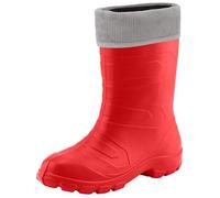 Ladeheid Women's EVA Thermo Extra Light Wellington Boots Rainy Wellies Rain Boots LALMG879 (Red88/Grey, 4.5 UK)