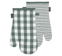 Ladelle Eco Gingham 2-Pack Oven Mitts