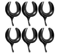 LADEMAYH 3 Pairs DIY Ear Dangle Gauges with Free Jump Rings, 316L Surgical Stainless Steel Saddle Plugs Tunnels, Men Women Ear Stretching Jewelry, 2g-1 3/16" (6mm-30mm), 0g(8mm), Stainless Steel, no