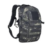 LADFRTYU Camping Bag 20L Small Backpack Day Pack Mini Backpacks Daypack Bug Out Bag For Hiking Camping Trekking(Black CP)