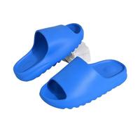 LADFRTYU Cloud Slippers Slides For Men Outdoor Trending Thick Bottom Sliders Beach Sandals Designer Bone For Women(Blue,37(23.5cm))