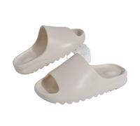 LADFRTYU Cloud Slippers Slides For Men Outdoor Trending Thick Bottom Sliders Beach Sandals Designer Bone For Women(Creamy white,39(24.5cm))
