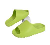 LADFRTYU Cloud Slippers Slides For Men Outdoor Trending Thick Bottom Sliders Beach Sandals Designer Bone For Women(Fruit Green,38(24cm))