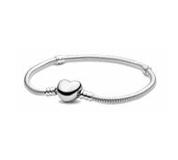 LADFRTYU Ladies Silver Bracelet Sterling Silver Classic Romantic Love Square Flower Zircon Bracelet Women Diy Jewelry Accessories(Color6,17cm)