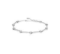 LADFRTYU Ladies Silver Bracelet Sterling Silver Dazzling Bracelet, Classic Star Series, Ladies' Jewelry For Friends(Color2,17cm)