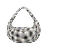 LADFRTYU Rhinestone Bag Diamond Evening Purses Women's Sparkly Banquet Bag Wedding Party Dinner(Multicolor)