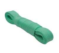 LADFRTYU Shoelaces 2 Pair 15mm Extra Wide Flat Fly Knitted Shoelaces Warm Stretchable Design Halloween Christmas Winter Perfect For Branded Shoes Unisex Athletic Shoelaces(3161 Light Green,60cm)