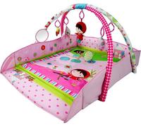 Ladida 4-In-1 Large 110Cm Light And Musical Large Pink Baby Play Mat