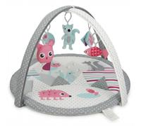 LADIDA Baby Activity Mat - Nordic Forest Foldable Play Gym for Infants