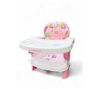Ladida Baby Booster Seat And High Chair, Easy To Fold And Transport, Adorable Pink Unicorn Design 151