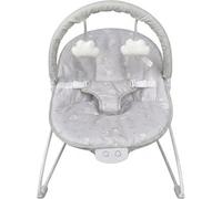 Ladida Baby Bouncer With Soothing Music And Vibration, Adorable White Cloud Design, Suitable For Newborns