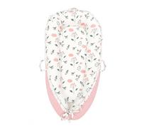 LADIDA Baby Nest Pod 100% Cotton, Soft Breathable & Washable (Pink) | Ideal for infants aged 0-12 months, wraparound design delivers a cosy space for little boys and girls indoors