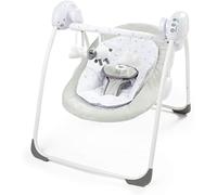 LADIDA Folding Baby Swing, Sweet Little Lamb Design, Soothing Music, Suitable for Newborns 079