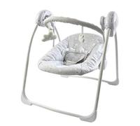 Ladida Folding Electric Baby Swing, Grey Elephant And Giraffe Design, Soothing Music, Suitable For Newborns 143