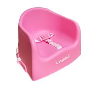 LADIDA Portable Booster Seat, Travel High Chair, Suitable for Feeding and Dining (Pink) 416