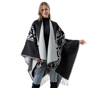Ladiery Shawls and Wraps for Women Elegant Pashmina Shawls for Women, Soft Open Front Poncho Wrap for Fall Winter Evening Wear, Wedding, Church, Casual Outerwear