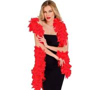 Ladies 1.8m Feather Boa Fancy Dress Accessory Assorted Colours