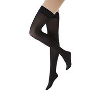Ladies 1 Pair Charnos 60 Denier Hold Ups - Large - Black