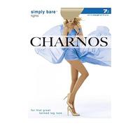 Ladies 1 Pair Charnos 7 Denier Simply Bare Tights In 4 Colours - Medium - Sunkissed