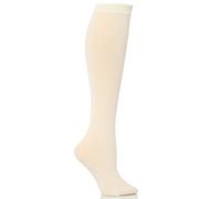 Ladies 1 Pair Trasparenze Jennifer Merino Wool Knee High Socks In 8 Colours - One Size - Wool White