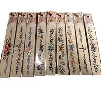 Ladies 16x3cm long Temporary Tattoos In 3 Assorted Design. 3 Cards will be sent randomly.