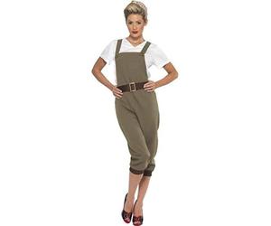 Ladies 1940s Land Girl Costume