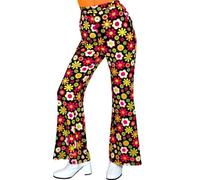 Ladies 1960s Flower Print Trousers