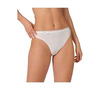 Ladies 4 Pair Sloggi Basic Tai Briefs In 2 Colours - 14 Ladies - White