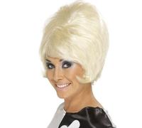 Ladies 50s Blonde Beehive Wig