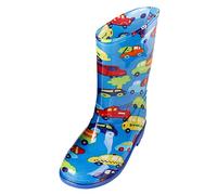 Ladies Ankle Wellies Waterproof Boots for Women UK Work Rubber Boots for Men Toddler Rain Baby Rain Short Toddler Easy Lightweight Fashion Cute Most Loved Shoes Women (Blue,2)