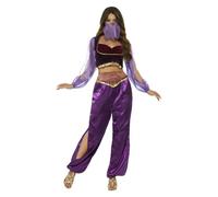 Smiffy's 24702m Arabian Princess Costume (medium) - Fancy Dress Ladies Womens - arabian princess costume fancy dress ladies womens belly dancer