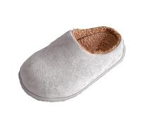 Ladies Beach Shoes Cute Design Sense Slippers Female Padded Warm Bokken Slippers Female Rubber Sliders Women Uk (Grey, 4.5)