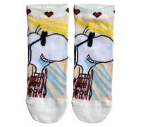 Ladies Beagle Joe Cool Shoe Liners Trainer Socks One Pair Multicolour 4-8 UK / 37-42 Eur/ 6-10 US