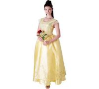 Ladies Belle Costume Beauty And The Beast Disney Fairytale Fancy Dress Outfit